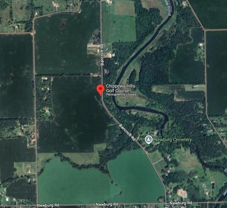 Chippewa Hills Golf Course - Aerial Map (newer photo)